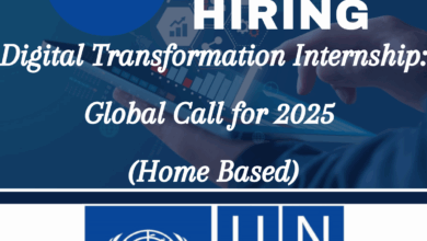 UNDP Digital Transformation Internship: Global Call for 2025 (Home Based)