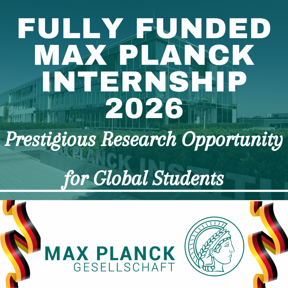 Fully Funded Max Planck Internship 2026 in Germany: Prestigious Research Opportunity for Global Students
