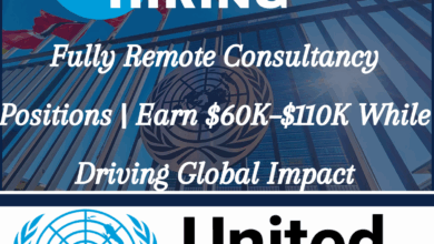 Fully Remote UN Consultancy Positions | Earn $60K–$110K While Driving Global Impact