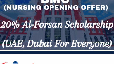 BATTERJEE MEDICAL COLLEGE 20% Al-Forsan Scholarship (Nursing Opening Offer) In UAE, Dubai For Everyone