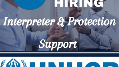 UNHCR Job Opening: Interpreter & Protection Support 2025